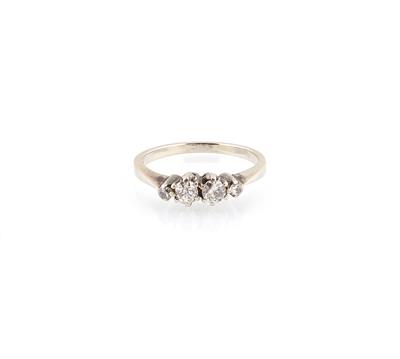 Diamantring zus. ca. 0,30 ct - Gioielli