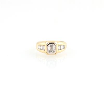 Diamantring zus. ca. 1,15 ct - Klenoty