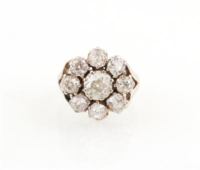 Diamantring zus. ca. 3,60 ct - Schmuck