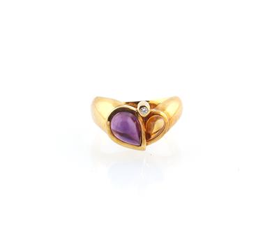 Amethyst Citrinring - Jewellery