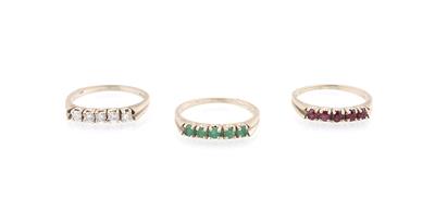 3 Ringe Set - Jewellery
