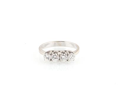 Brillant Damenring zus. ca. 0,75 ct - Schmuck