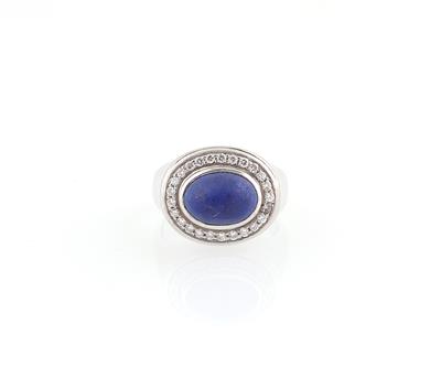 Brillant Lapis Lazuli Ring - Schmuck
