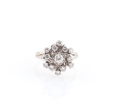 Brillant Ring zus. ca. 1,00 ct - Schmuck