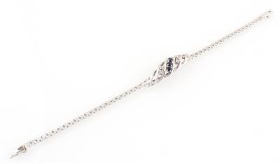 Diamant Saphir Armkette - Jewellery