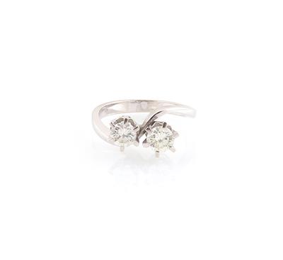 Brillantring zus. ca. 1 ct - Schmuck