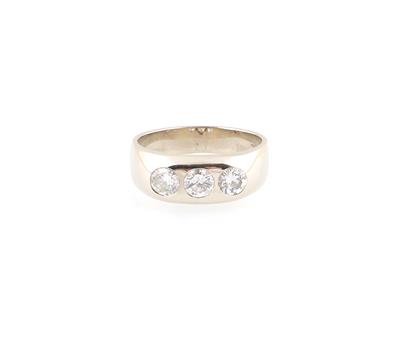 Brillantring zus ca. 1 ct - Jewellery