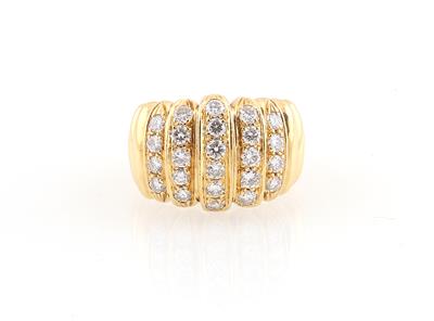 Brillantring zus. 1,23 ct (grav.) - Klenoty