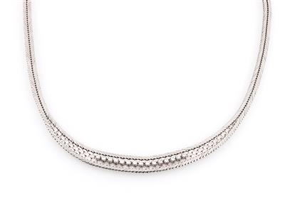 Brillantcollier zus. ca. 0,60 ct - Gioielli