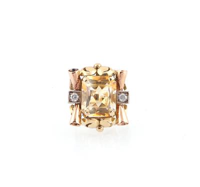 Citrin Ring - Schmuck