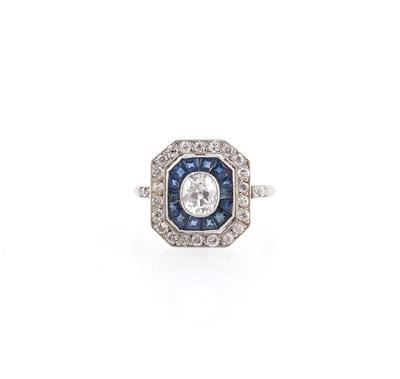 Diamant Saphirring - Jewellery