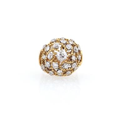 Diamantring zus. ca. 2,80 ct - Jewellery