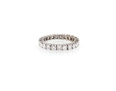 Brillant Memoryring zus. ca. 1,90 ct - Schmuck