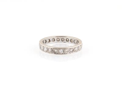 Brillant Memoryring zus. ca. 1 ct - Jewellery