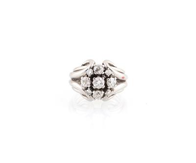 Altschliffbrillant Ring zus. ca. 0,90 ct - Gioielli