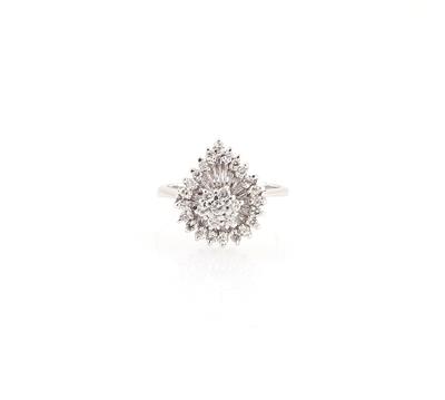 Brillantring zus. ca. 0,40 ct - Jewellery