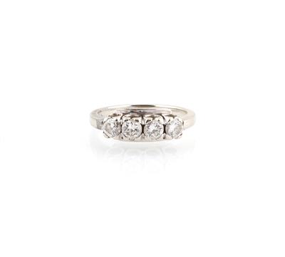 Brillantring zus. ca. 0,80 ct - Schmuck