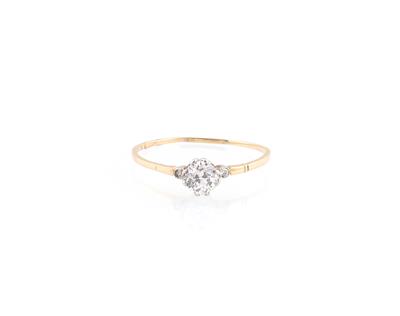 Altschliffdiamant Ring zus. ca. 0,45 ct - Schmuck