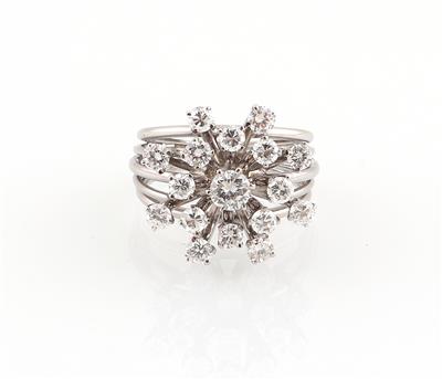 Brillantring zus. ca. 1,20 ct - Schmuck