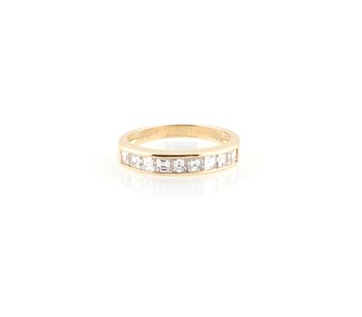 Diamantring zus. ca. 0,90 ct - Klenoty