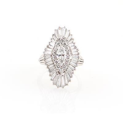 Diamantring zus. ca. 2,60 ct - Gioielli