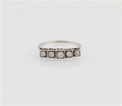 Altschliffbrillant Ring zus. ca. 0,40 ct - Jewellery