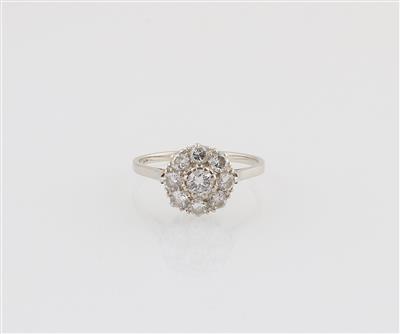 Brillantring zus. ca. 0,95 ct - Klenoty