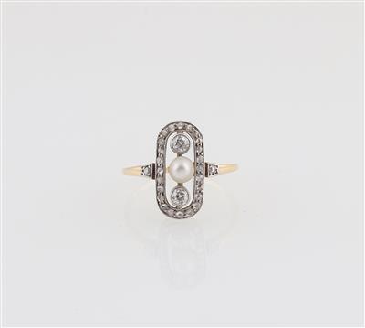 Diamantring zus. ca. 0,20 ct - Jewellery