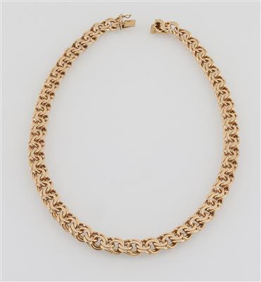 Halskette Garibaldimuster - Klenoty