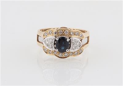 Brillant Saphir Ring - Gioielli