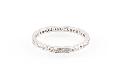 Brillant Memoryring zus. ca. 0,24 ct - Jewellery