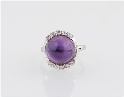 Brillant Amethystring - Schmuck