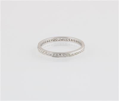 Brillant Memoryring zus. ca. 0,24 ct - Jewellery