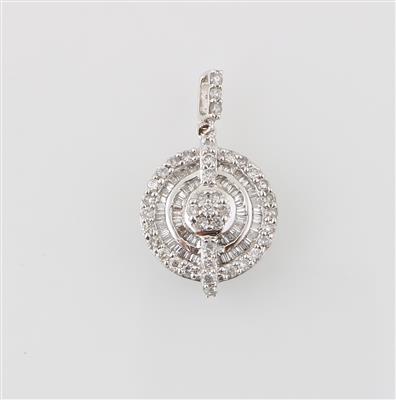 Brillant Diamant Angehänge zus. ca. 0,65 ct - Klenoty