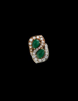 Moroni Brillant Smaragd Ring - Klenoty