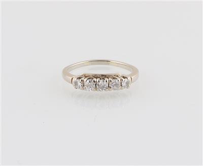 Brillantring zus. ca. 0,60 ct - Klenoty