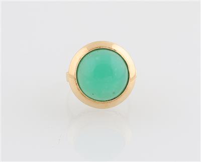 Chrysopras Ring - Schmuck