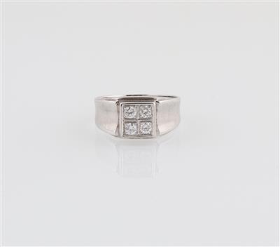 Brillantring zus. ca. 0,25 ct - Klenoty