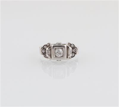 Diamantring zus. ca. 0,30 ct - Jewellery