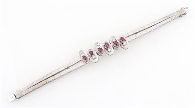 Brillant Rubin Armband - Jewellery