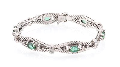Diamant Turmalin Armband - Jewellery