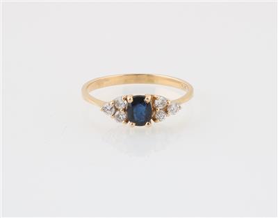 Brillant Saphir Ring - Gioielli