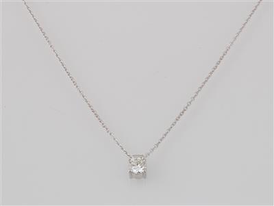 Brillantsolitär Collier ca. 0,35 ct - Klenoty