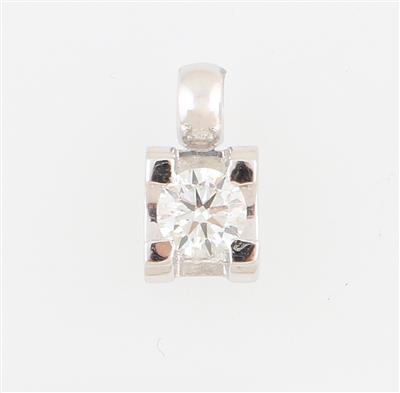 Brillantsolitär Anhänger ca. 0,30 ct - Schmuck