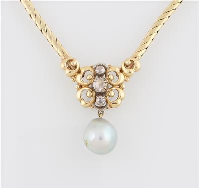 Diamant Kulturperlencollier - Jewellery