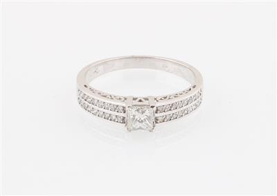 Diamantring zus. ca. 0,60 ct - Schmuck