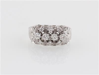 Diamantring zus. ca. 0,60 ct - Gioielli