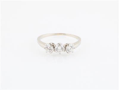 Brillantring zus. ca. 0,95 ct - Jewellery