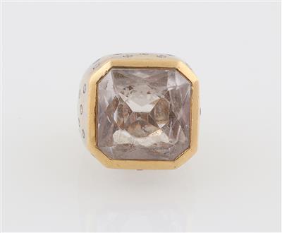 Brillant Kunzit Ring - Gioielli