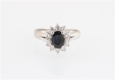 Brillant Saphir Ring - Gioielli